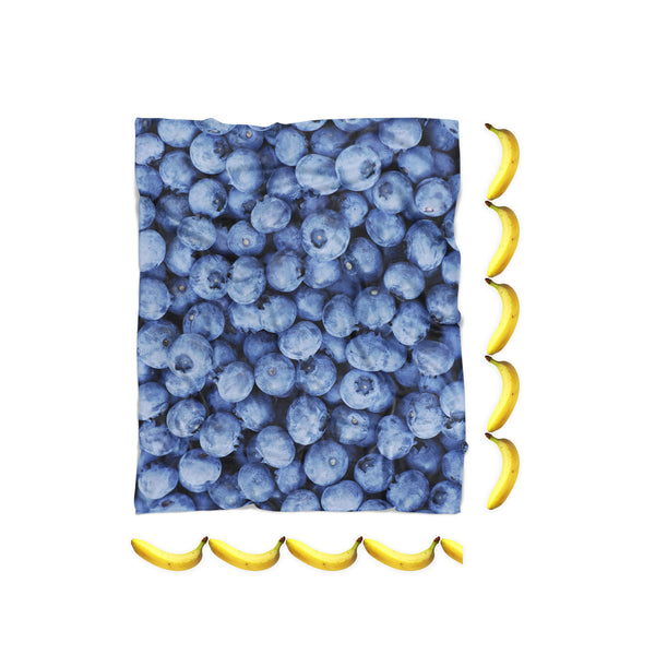 Blueberry Invasion Blanket-Gooten-| All-Over-Print Everywhere - Designed to Make You Smile