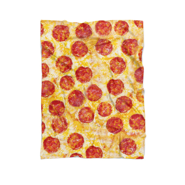Pizza Invasion Blanket-Gooten-Cuddle-| All-Over-Print Everywhere - Designed to Make You Smile