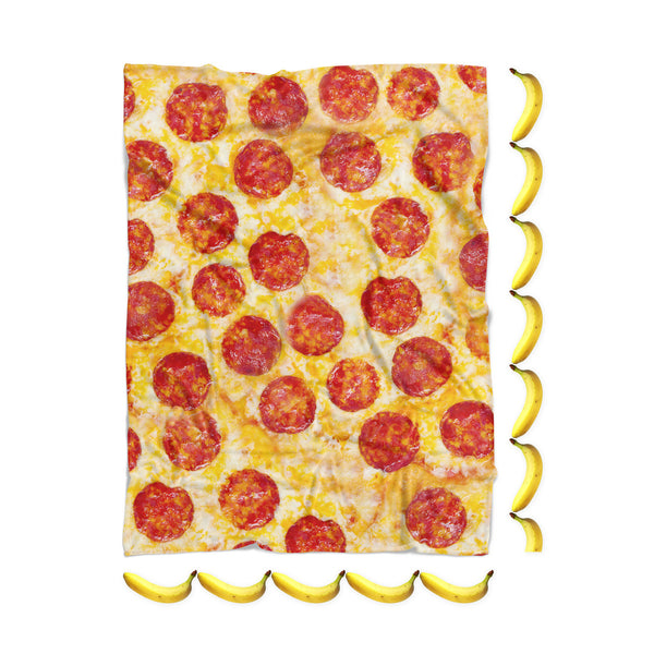 Pizza Invasion Blanket-Gooten-| All-Over-Print Everywhere - Designed to Make You Smile