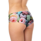 Cereal Invasion Booty Shorts-Shelfies-| All-Over-Print Everywhere - Designed to Make You Smile