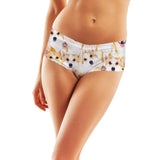 Corgi Invasion Booty Shorts-Shelfies-| All-Over-Print Everywhere - Designed to Make You Smile