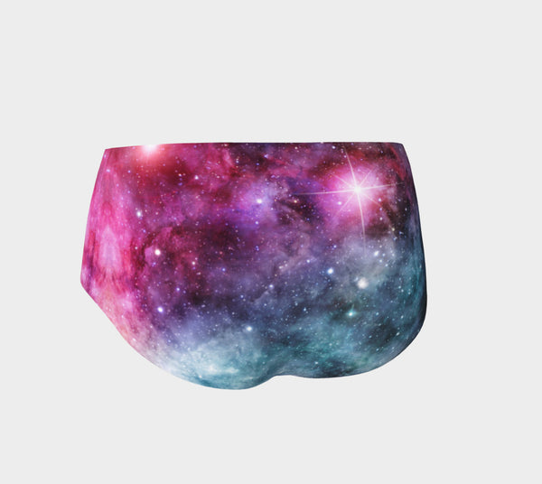 Galaxy Love Booty Shorts-Shelfies-| All-Over-Print Everywhere - Designed to Make You Smile