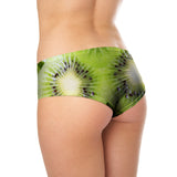 Kiwi Invasion Booty Shorts-Shelfies-| All-Over-Print Everywhere - Designed to Make You Smile