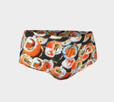 Sushi Invasion Booty Shorts-Shelfies-| All-Over-Print Everywhere - Designed to Make You Smile