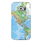 World Map The Americas Smartphone Case-Gooten-Samsung S6 Edge-| All-Over-Print Everywhere - Designed to Make You Smile