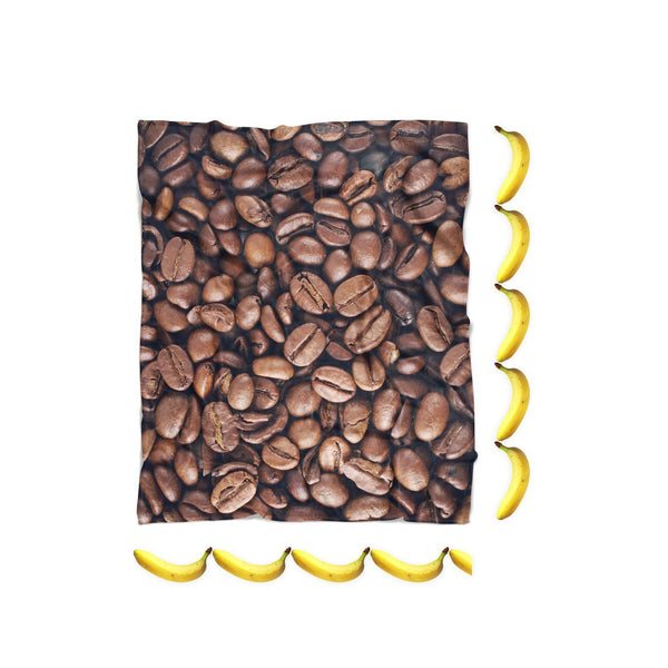 Coffee Invasion Blanket-Gooten-| All-Over-Print Everywhere - Designed to Make You Smile