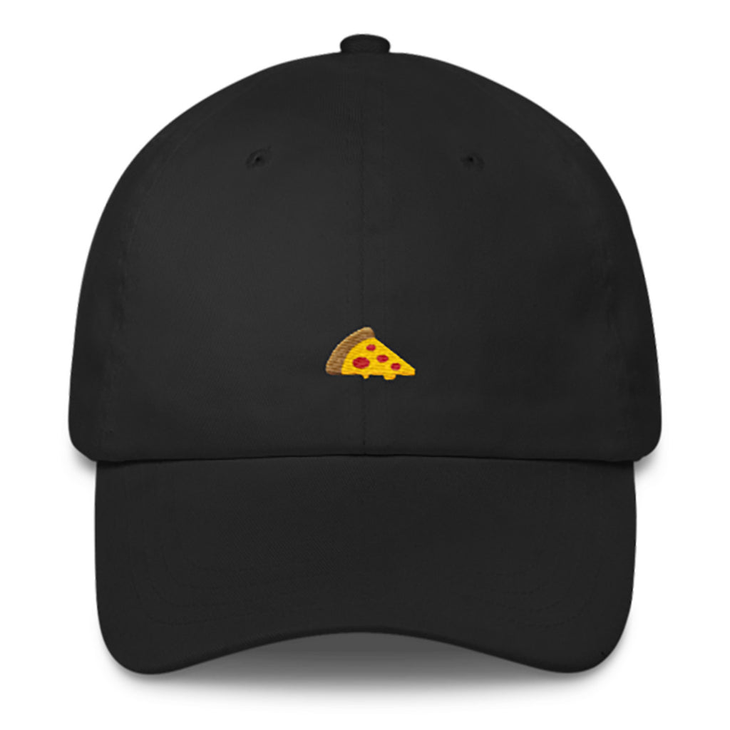 Pizza Dad Hat-Shelfies-Black-| All-Over-Print Everywhere - Designed to Make You Smile