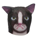 Grumpy Cat Head Animal Mask-Shelfies-| All-Over-Print Everywhere - Designed to Make You Smile