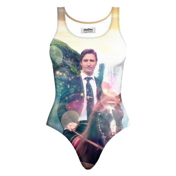 Dreamy Trudeau One-Piece Swimsuit-teelaunch-XS-| All-Over-Print Everywhere - Designed to Make You Smile