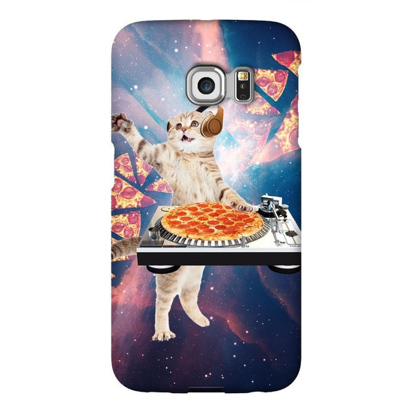DJ Pizza Cat Smartphone Case-Gooten-Samsung Galaxy S6 Edge-| All-Over-Print Everywhere - Designed to Make You Smile