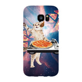 DJ Pizza Cat Smartphone Case-Gooten-Samsung Galaxy S7 Edge-| All-Over-Print Everywhere - Designed to Make You Smile