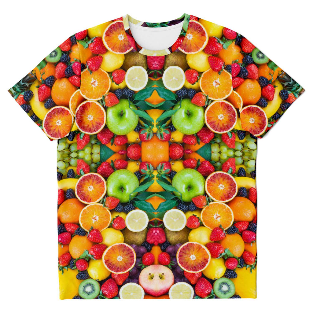 Fruit Explosion T-Shirt-Subliminator-XS-| All-Over-Print Everywhere - Designed to Make You Smile