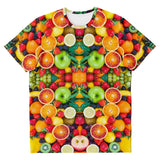 Fruit Explosion T-Shirt-Subliminator-XS-| All-Over-Print Everywhere - Designed to Make You Smile