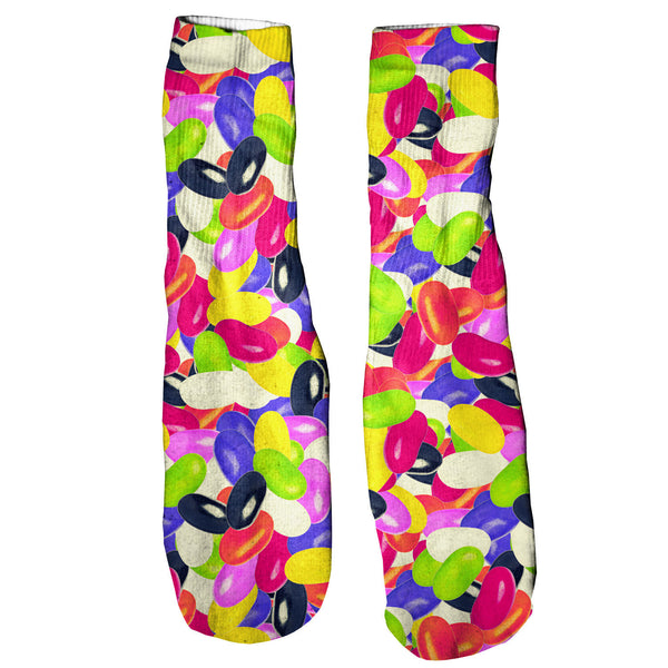 Candybean Invasion Foot Glove Socks-Printify-One Size-| All-Over-Print Everywhere - Designed to Make You Smile