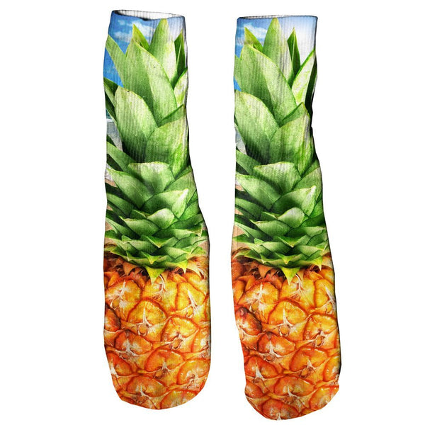 Pineapple Foot Glove Socks-Printify-One Size-| All-Over-Print Everywhere - Designed to Make You Smile