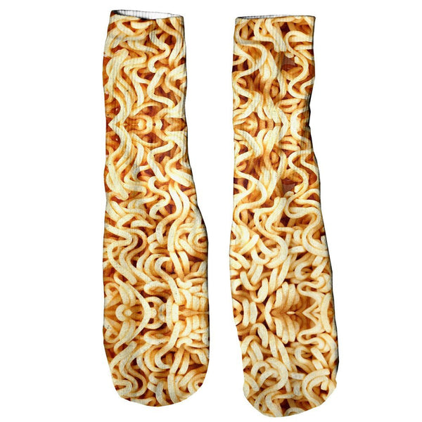 Ramen Invasion Foot Glove Socks-Printify-One Size-| All-Over-Print Everywhere - Designed to Make You Smile