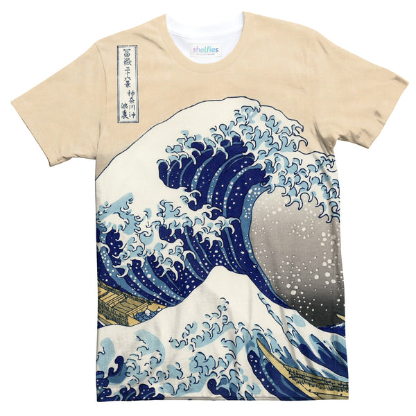 Great Wave off Kanagawa T-Shirt-Subliminator-| All-Over-Print Everywhere - Designed to Make You Smile