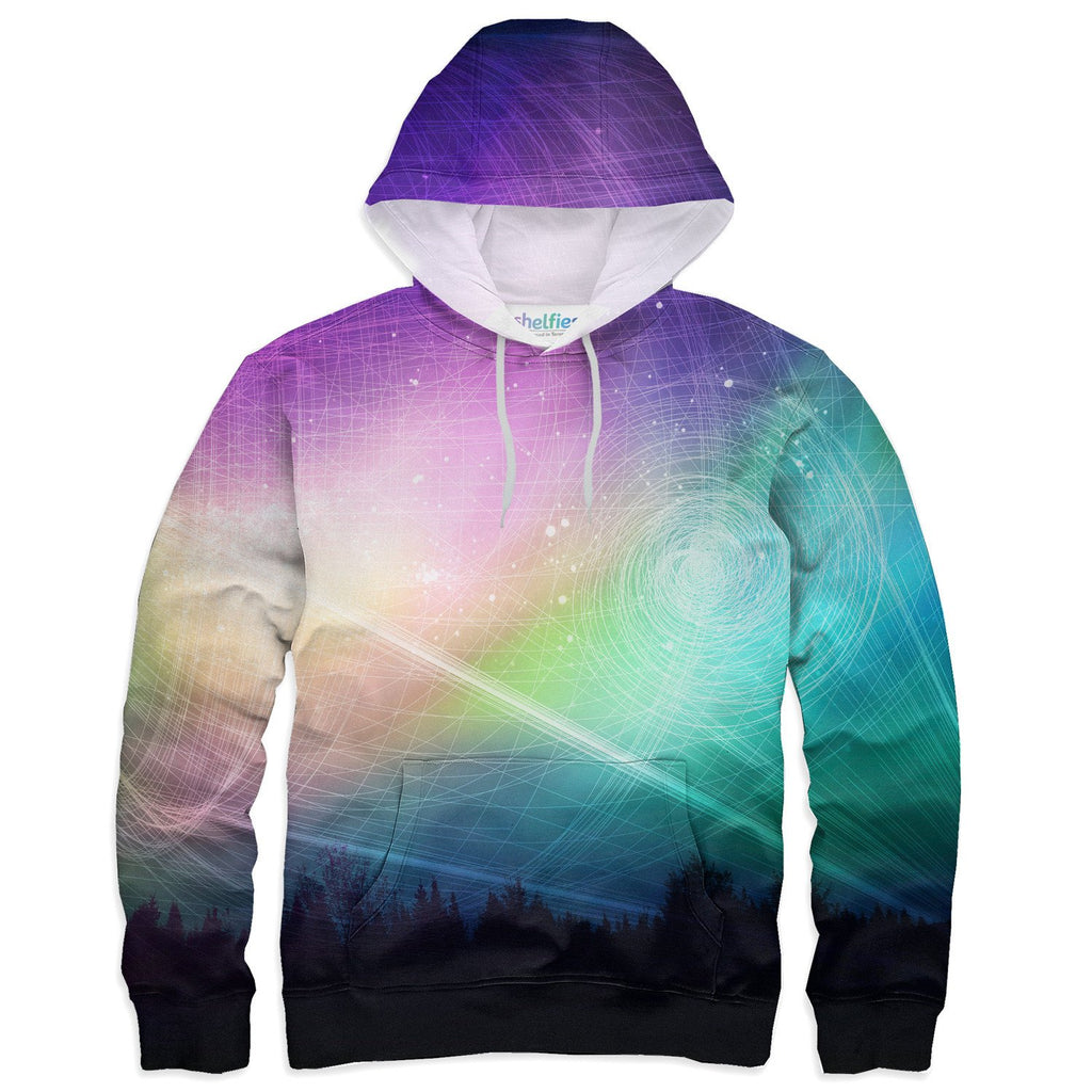Aurora Borealis Hoodie-Subliminator-| All-Over-Print Everywhere - Designed to Make You Smile