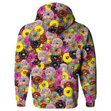 Donuts Invasion Hoodie-Subliminator-| All-Over-Print Everywhere - Designed to Make You Smile