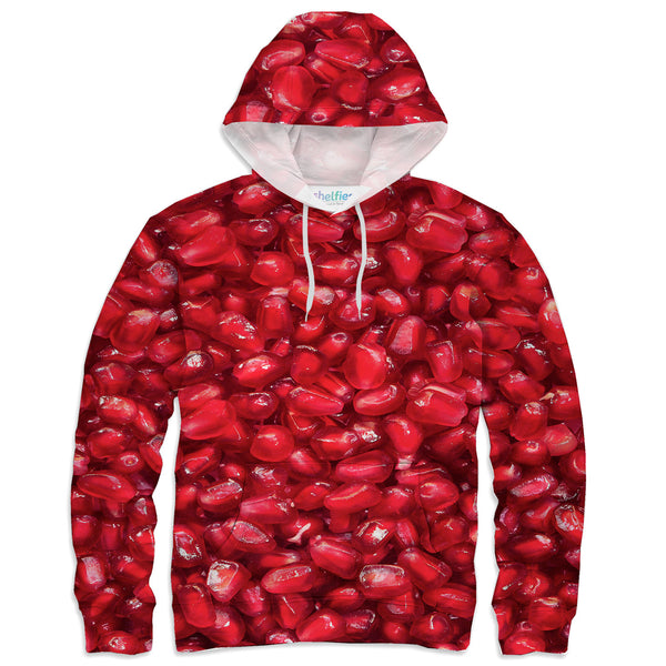 Pomegranate Invasion Hoodie-Shelfies-| All-Over-Print Everywhere - Designed to Make You Smile
