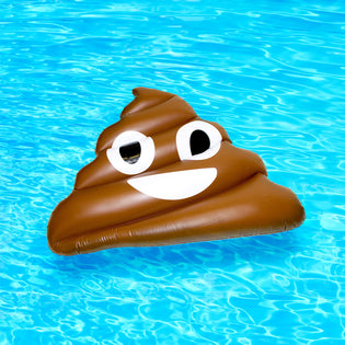 Giant Inflatable Poo Emoji Shelfies