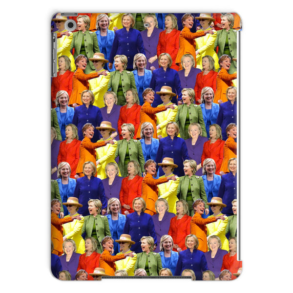 Hillary Clinton Rainbow Suits iPad Case-kite.ly-iPad Air-| All-Over-Print Everywhere - Designed to Make You Smile