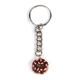 Chocolate Donut Keychain-Shelfies-One Size-| All-Over-Print Everywhere - Designed to Make You Smile