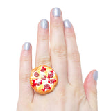 Pizza Party Ring-Shelfies-One Size-| All-Over-Print Everywhere - Designed to Make You Smile