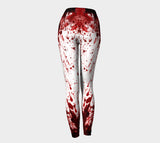 Blood Splatter Leggings-Shelfies-| All-Over-Print Everywhere - Designed to Make You Smile