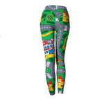 Carpet Track Leggings-Shelfies-| All-Over-Print Everywhere - Designed to Make You Smile