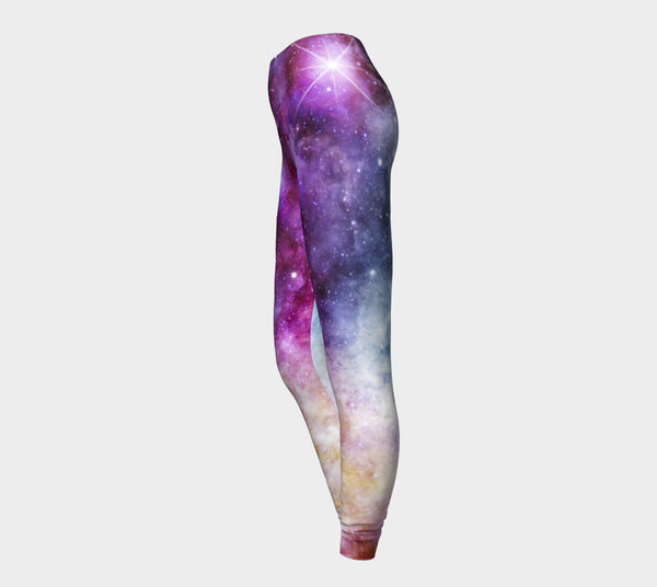Galaxy Love Leggings-Shelfies-| All-Over-Print Everywhere - Designed to Make You Smile