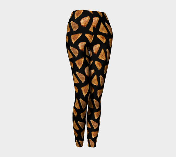 Grilled Cheese Leggings-Shelfies-| All-Over-Print Everywhere - Designed to Make You Smile
