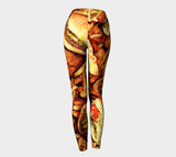 Junk Food Leggings-Shelfies-| All-Over-Print Everywhere - Designed to Make You Smile