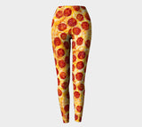 Pizza Invasion Leggings-Shelfies-| All-Over-Print Everywhere - Designed to Make You Smile