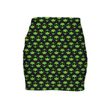 Alienz Mini Skirt-Shelfies-| All-Over-Print Everywhere - Designed to Make You Smile