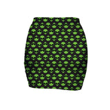 Alienz Mini Skirt-Shelfies-| All-Over-Print Everywhere - Designed to Make You Smile