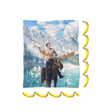 Moosin' Trudeau Blanket-Gooten-| All-Over-Print Everywhere - Designed to Make You Smile