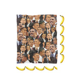Barack Obama Face Blanket-Gooten-| All-Over-Print Everywhere - Designed to Make You Smile