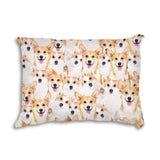 Corgi Invasion Pet Bed-teelaunch-Corgi Invasion Pet Bed-| All-Over-Print Everywhere - Designed to Make You Smile