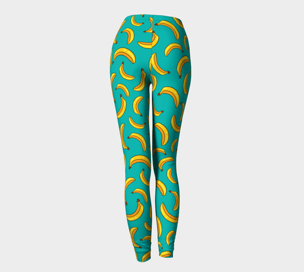 Banana Life Leggings-Shelfies-| All-Over-Print Everywhere - Designed to Make You Smile