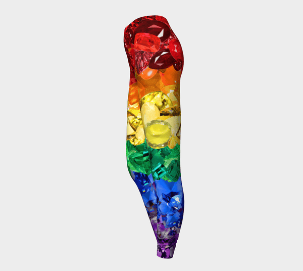 Crystal Pride Leggings-Shelfies-| All-Over-Print Everywhere - Designed to Make You Smile