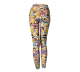 Emoji Invasion Leggings-Shelfies-| All-Over-Print Everywhere - Designed to Make You Smile