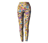 Emoji Invasion Leggings-Shelfies-| All-Over-Print Everywhere - Designed to Make You Smile