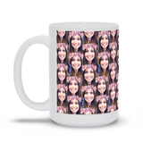 Your Face Custom Coffee Mug-Gooten-15 oz-| All-Over-Print Everywhere - Designed to Make You Smile