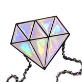 Diamond Cut Holographic Fashion Bag-Shelfies-| All-Over-Print Everywhere - Designed to Make You Smile