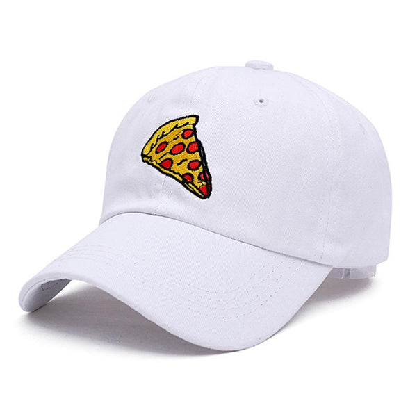 Large Pepperoni Pizza Slice Embroidered Dad Hat-Shelfies-| All-Over-Print Everywhere - Designed to Make You Smile