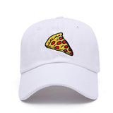 Large Pepperoni Pizza Slice Embroidered Dad Hat-Shelfies-| All-Over-Print Everywhere - Designed to Make You Smile