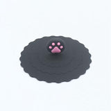 Me-Ow Cat Mug Topper-Shelfies-Black Paw Cap-| All-Over-Print Everywhere - Designed to Make You Smile
