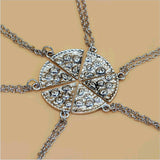 6-Piece Pizza Slice Friendship Necklaces-Shelfies-| All-Over-Print Everywhere - Designed to Make You Smile