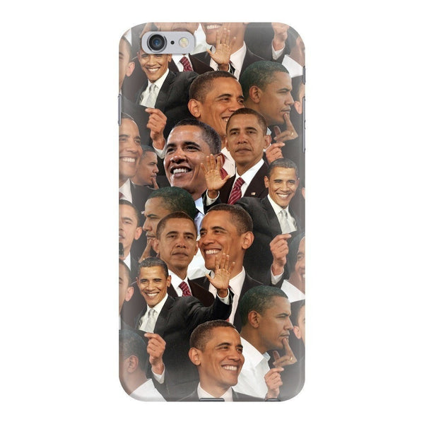 Barack Obama Face Smartphone Case-Gooten-iPhone 6 Plus/6s Plus-| All-Over-Print Everywhere - Designed to Make You Smile